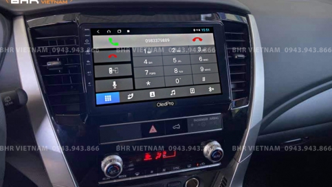 Màn hình DVD Android liền camera 360 xe Mitsubishi Pajero Sport 2018 - nay | Oled Pro X8S 
